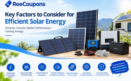 Key Factors to Consider for Efficient Solar Energy and Reliable Power Generation