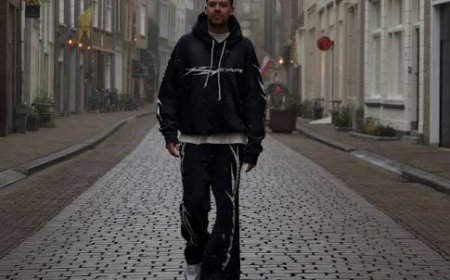 Layering a Hellstar Tracksuit for Cold Mornings