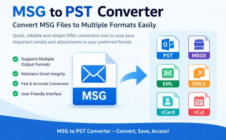 MSG to PST Converter Tool for Easy Outlook Migration