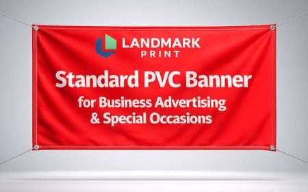 PVC Banner Printing: How Landmark Print Helps Your Brand Command Attention in Any Environment