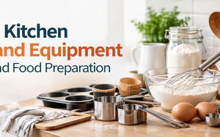 Essential Kitchen Utensils and Equipment for Baking and Food Preparation