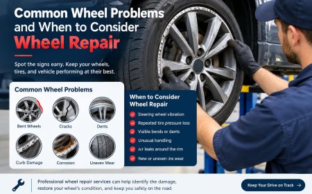 Signs Your Vehicle May Need Professional Wheel Repair