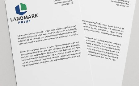 Letterhead Reimagined: Why Landmark Print Is Changing the Way Businesses Make Their First Impression