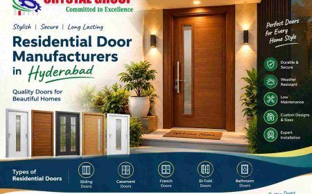Residential Door Manufacturers in Hyderabad – Quality Door Solutions for Modern Homes