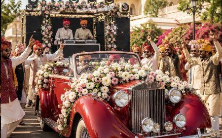 Baraat on Wheels Rental in Jaipur: A Royal Way to Make Your Wedding Entry Memorable