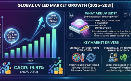UV LED Market Poised for Rapid Expansion Through 2031 Worldwide