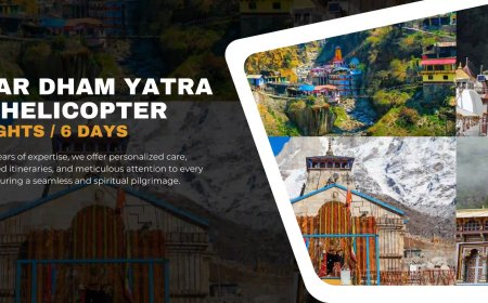 Four Dhams, Endless Faith: Discover the Char Dham Yatra by Helicopter Package