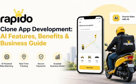 Rapido Clone App Development: AI Features, Benefits & Business Guide