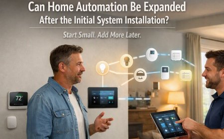 Can Home Automation Be Expanded After the Initial System Installation?
