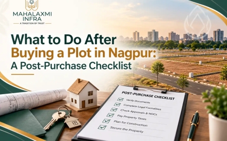 What to Do After Buying a Plot in Nagpur: A Post-Purchase Checklist