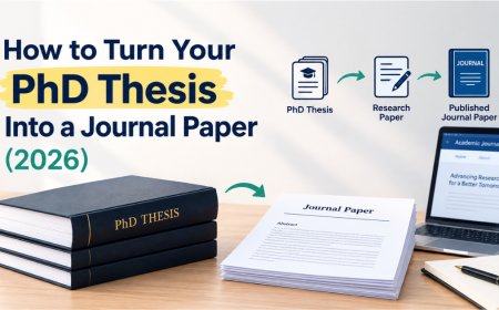 How to Turn Your PhD Thesis Into a Journal Paper (2026)