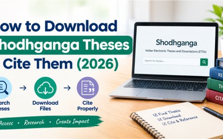 How to Download Shodhganga Theses & Cite Them (2026)