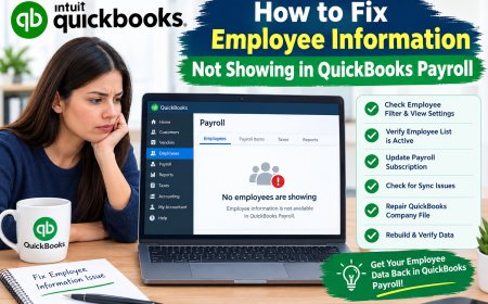 QuickBooks Payroll Not Showing Employee Information: Practical Troubleshooting Guide