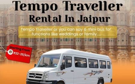 Tempo Traveller in Jaipur for Outstation & Weekend Trips