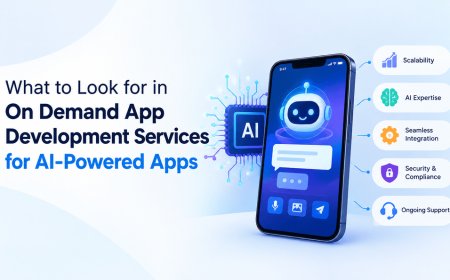 What to Look for in On Demand App Development Services for AI-Powered Apps