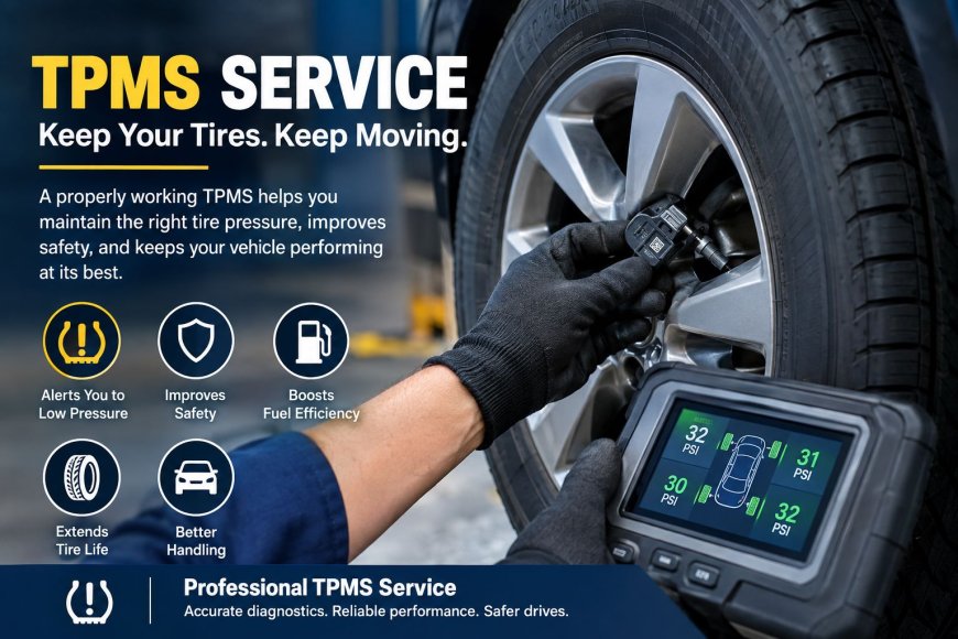 How TPMS Service Helps Maintain Proper Tire Pressure