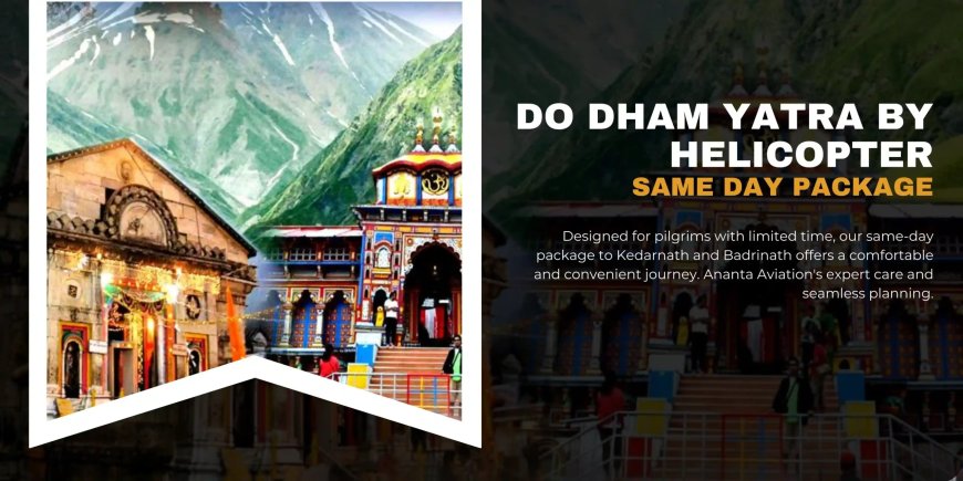 Two Temples, One Flight, Countless Blessings: 2 Dham Yatra by Helicopter