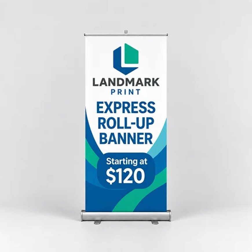 Pull-Up Banner: Make Your Brand Impossible to Ignore with Landmark Print