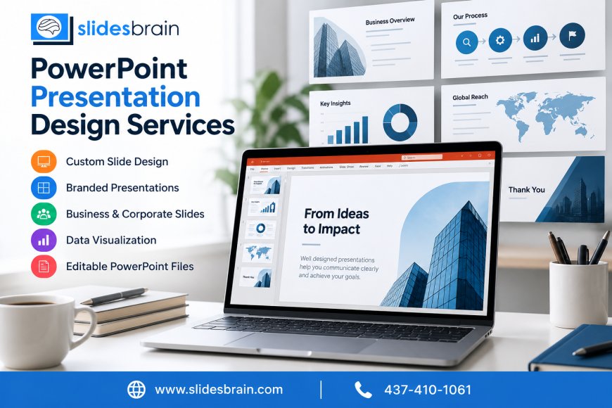 How a PowerPoint Presentation Design Company Creates Slides That Win Attention and Drive Results