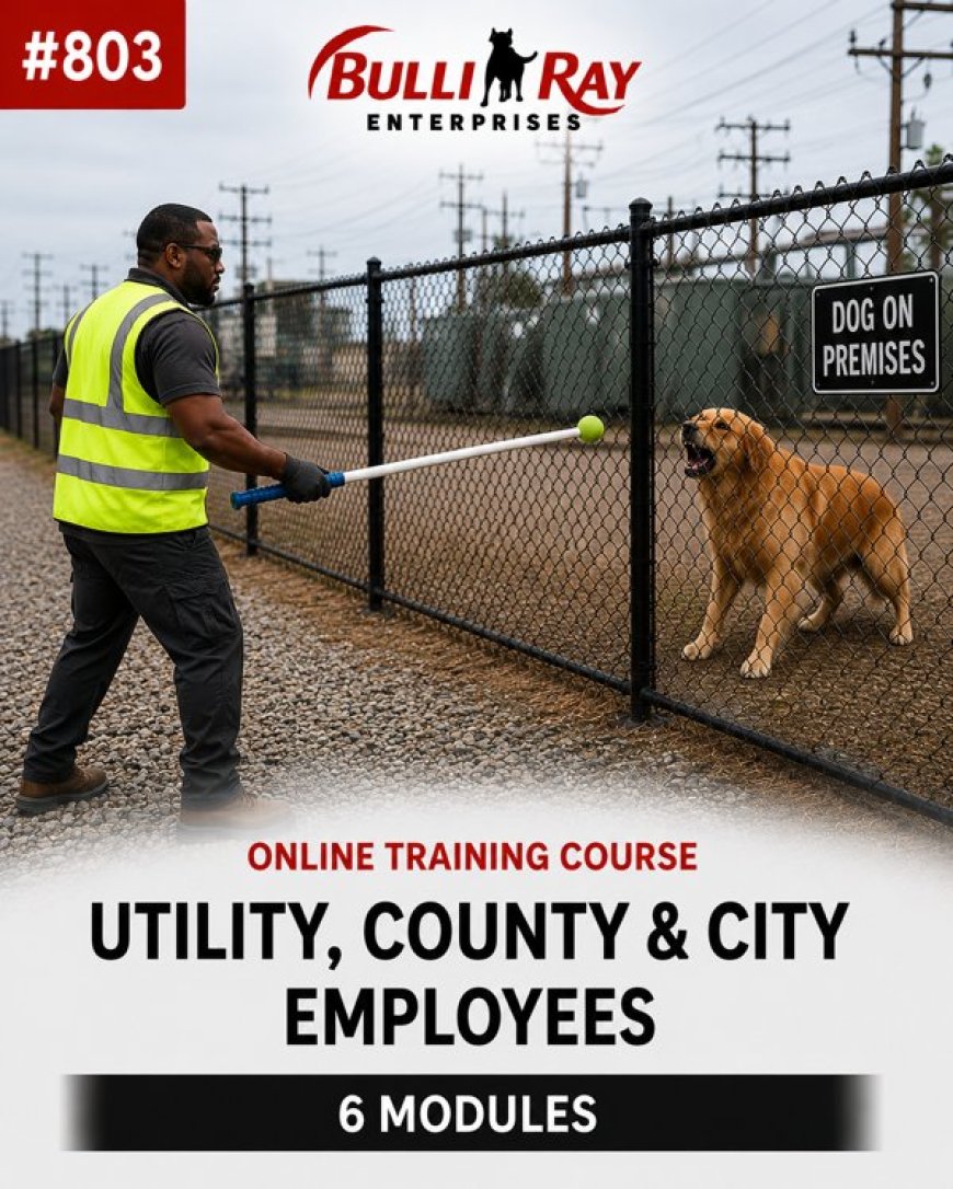 Dog Bite Safety Training for Field Technicians