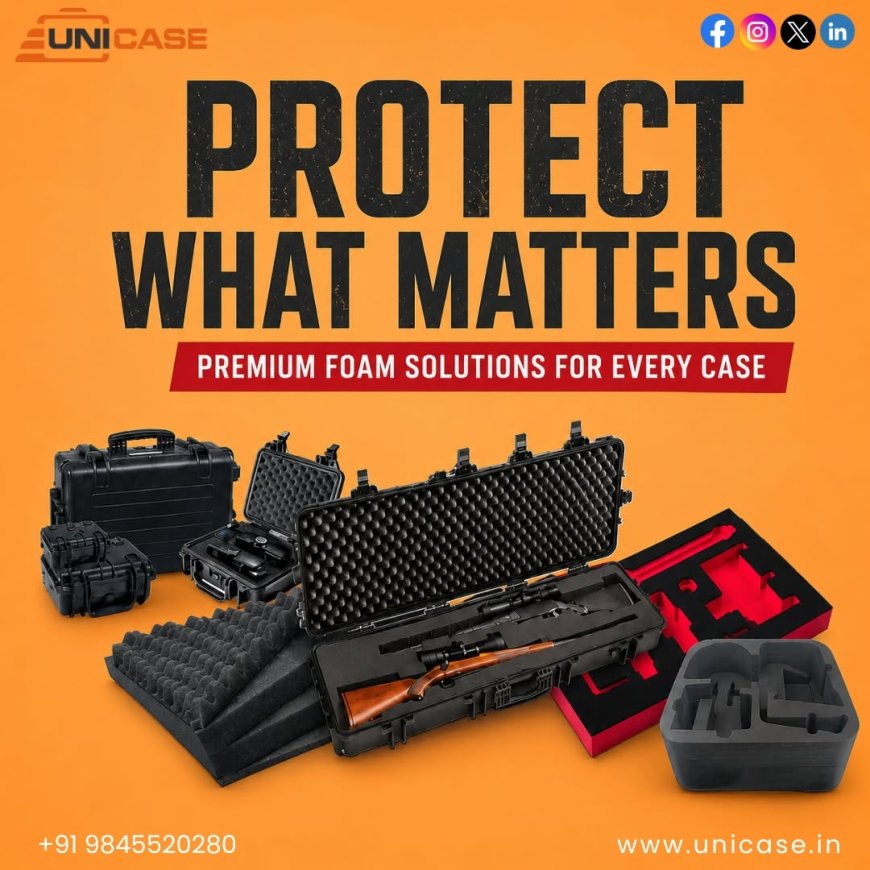 Custom Protective Cases and Foam Solutions for Professional Equipment - Unicase