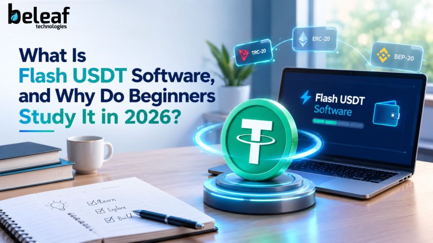 What Is Flash USDT Software, and Why Do Beginners Study It in 2026?