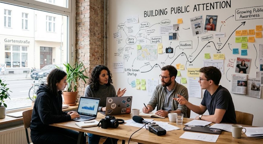 How Can a Startup Build Attention Before Everyone Knows Its Name