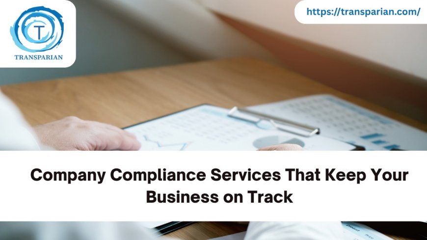 Company Compliance Services That Keep Your Business on Track