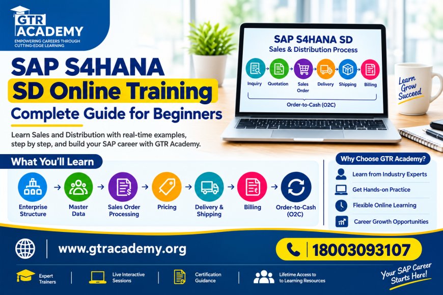 SAP S4HANA SD Online Training: Complete Guide for Beginners - GTR Academy