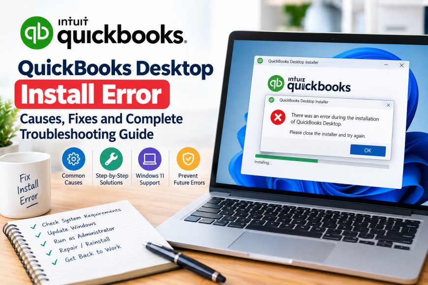 QuickBooks Desktop Install Error: Causes and Practical Fixes