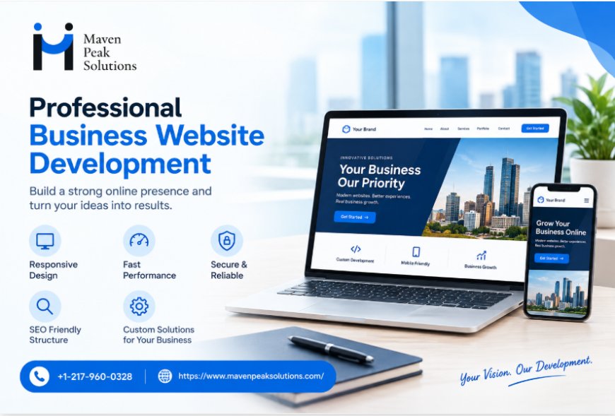 Business Website Development Services for Growing Companies