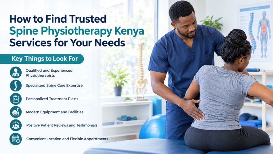 How to Find Trusted Spine Physiotherapy Kenya Services for Your Needs