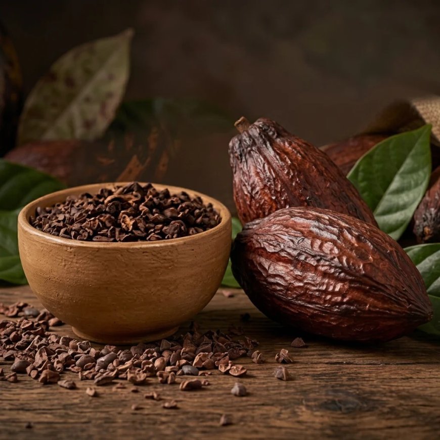 Roasted cacao nibs