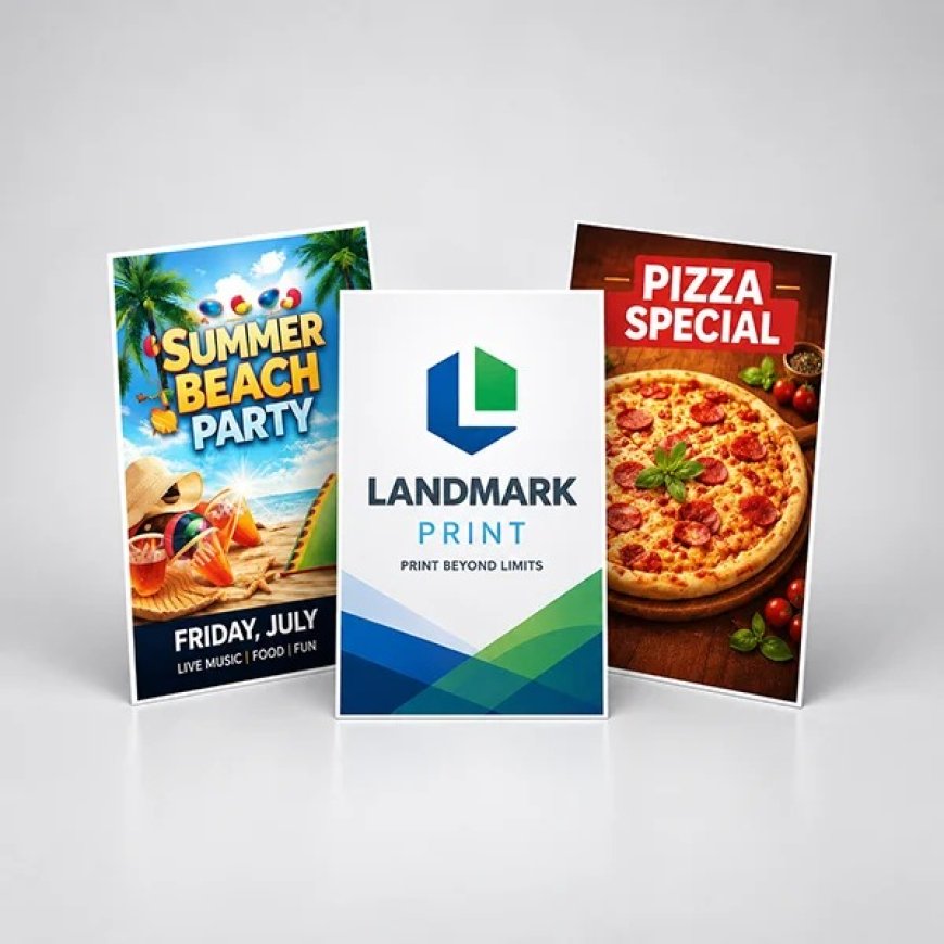 A1 Poster Printing That Commands Attention: Make Your Brand Impossible to Ignore