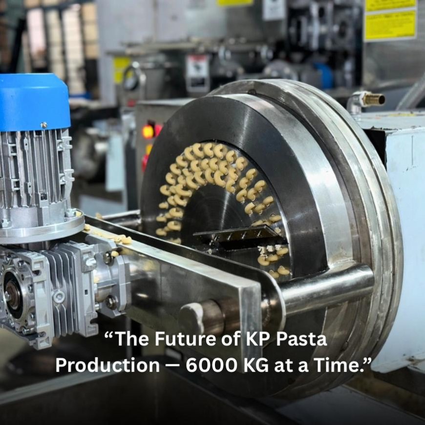 KP AUTOMATIONS Automatic Pasta Making Machine: Configuring a Complete Commercial Production Line