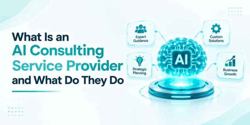 What Is an AI Consulting Service Provider and What Do They Do