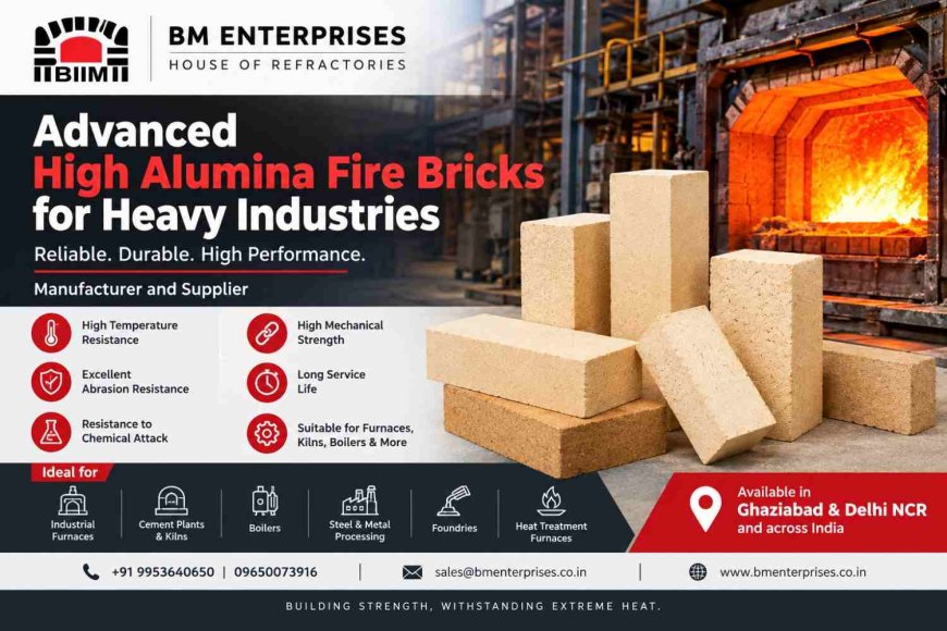 Advanced High Alumina Fire Bricks for Heavy Industries | Manufacturer and Supplier