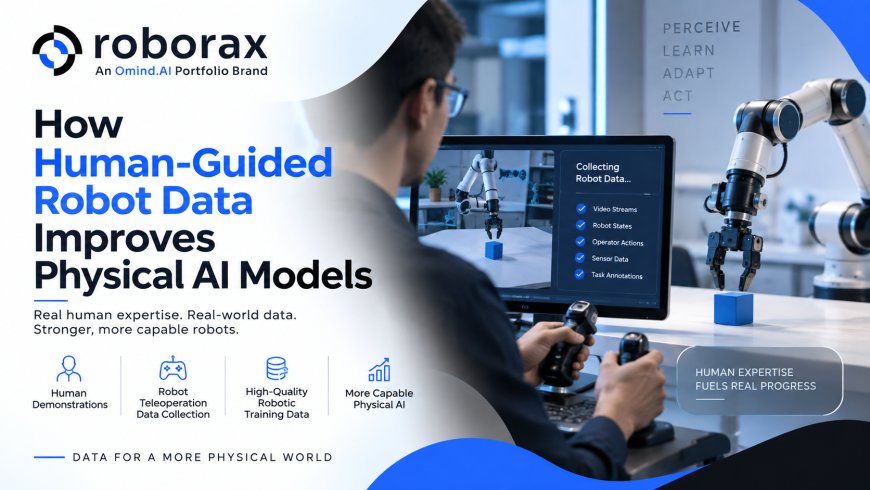 How Human-Guided Robot Data Improves Physical AI Models