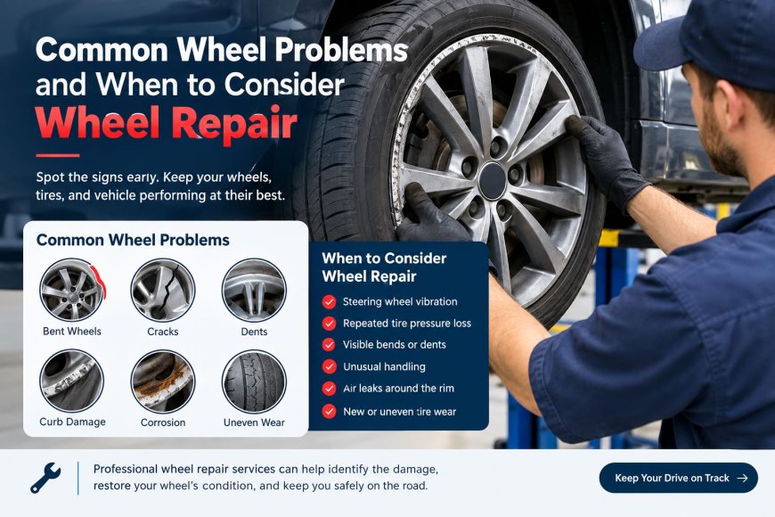Signs Your Vehicle May Need Professional Wheel Repair