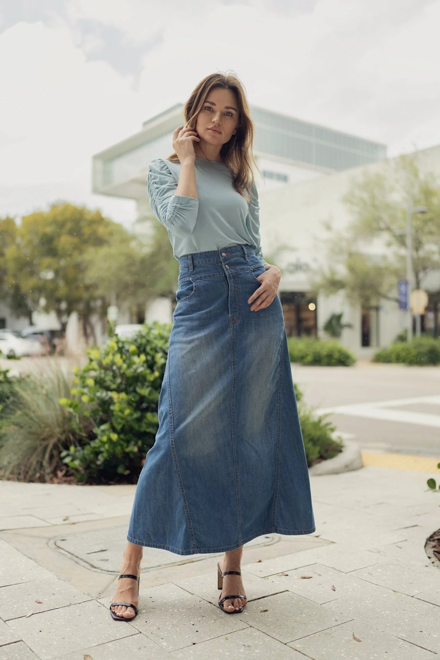 Denim skirt fashion: The Style Revolution You Cannot Afford to Miss