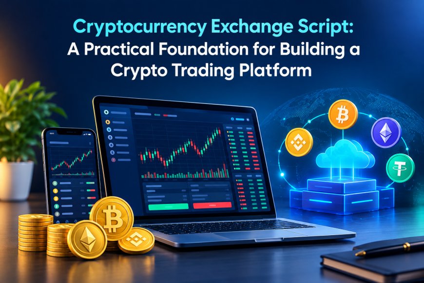 Cryptocurrency Exchange Script: A Practical Foundation for Building a Crypto Trading Platform