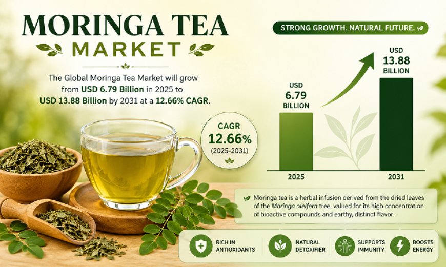 Moringa Tea Market Grows Rapidly as Immune Support Becomes a Consumer Priority