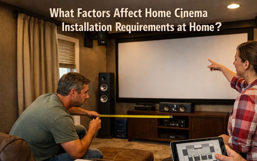 What Factors Affect Home Cinema Installation Requirements at Home?