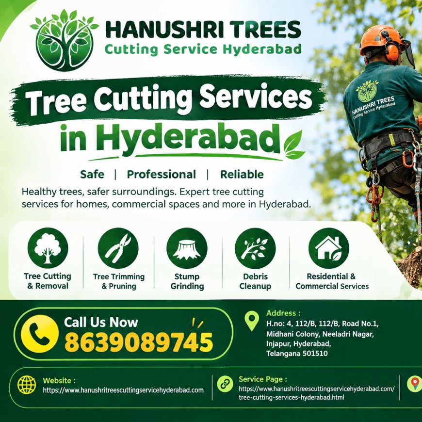 Tree Cutting Services in hyderabad
