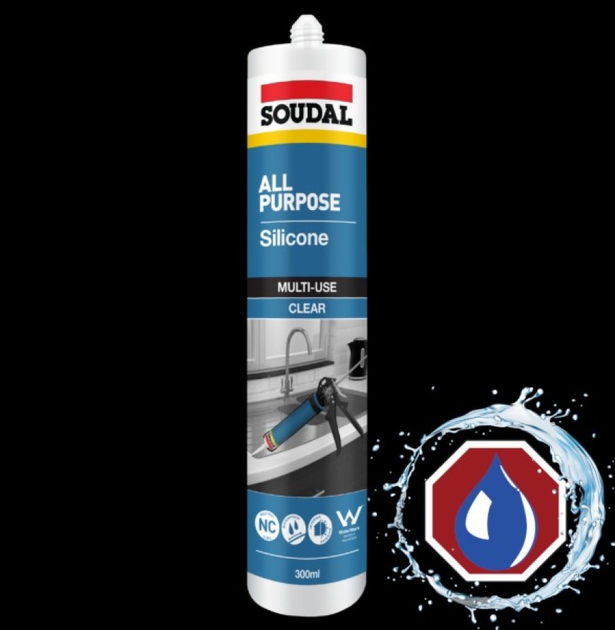 Soudal All Purpose Silicone: The Fast, Reliable Sealing Solution from The WaterStop Shop