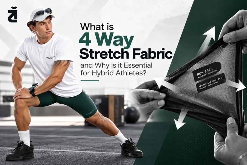 What is 4 Way Stretch Fabric and Why is it Essential for Hybrid Athletes?