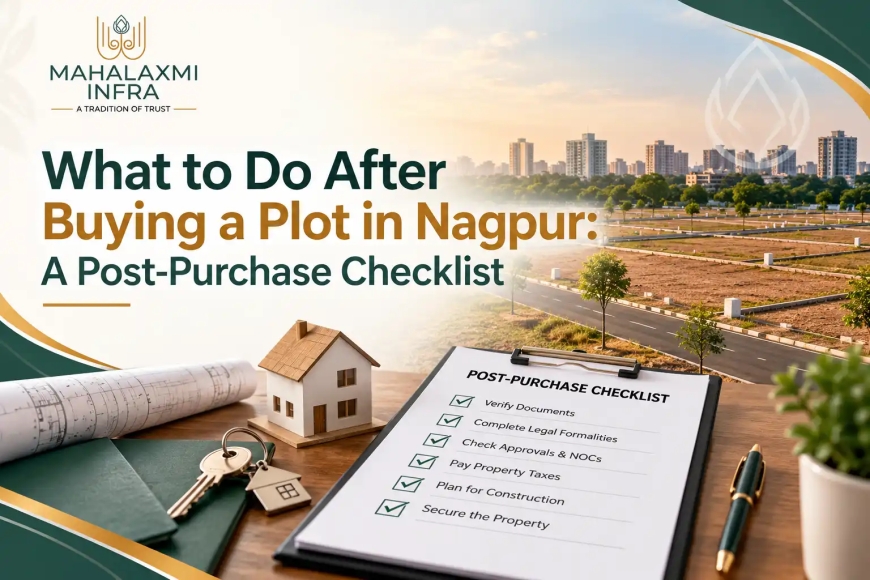 What to Do After Buying a Plot in Nagpur: A Post-Purchase Checklist