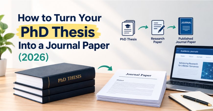 How to Turn Your PhD Thesis Into a Journal Paper (2026)