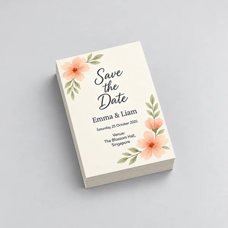 Greeting Card Printing Singapore: The Heartfelt Detail That Turns a Message Into a Memory