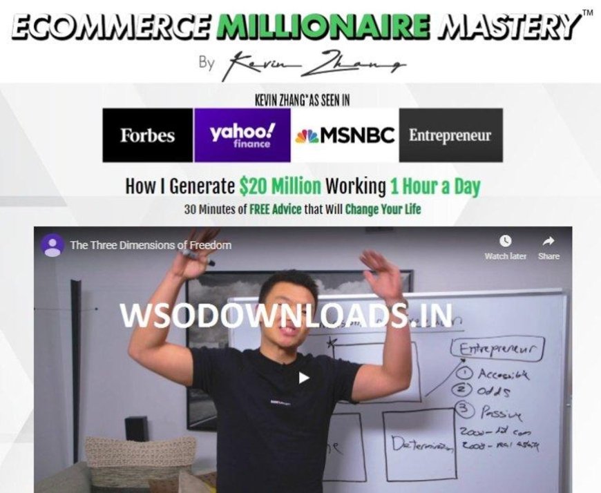 Kevin zhang ecommerce course: Build Smarter E-Commerce Skills with Every Courses